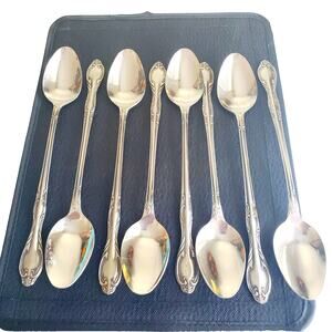 Medford National Stainless Japan Silverware Flatware Set X8 Dessert Soup Spoons